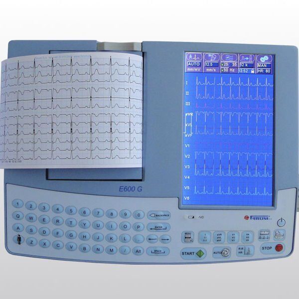 6 Channel E600G electrocardiograph New!