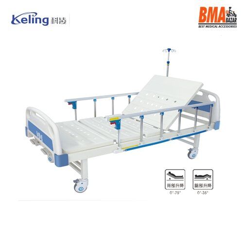 High Quality Two Cranks Hospital Bed With Mattress