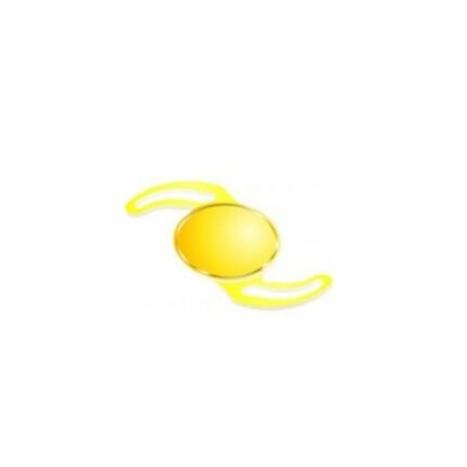 IndoWebal Yellow Hydrophobic Foldable Intraocular Lens With Injector