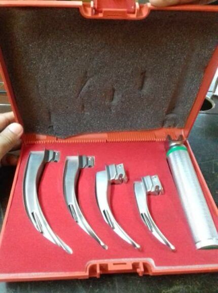 Fiber Optic Laryngoscope 4 Blade