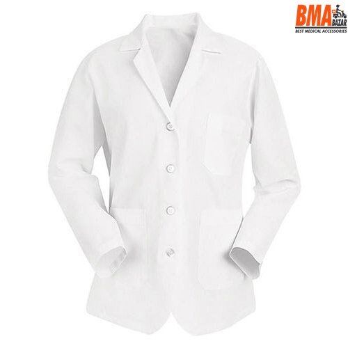 White Medical Apron