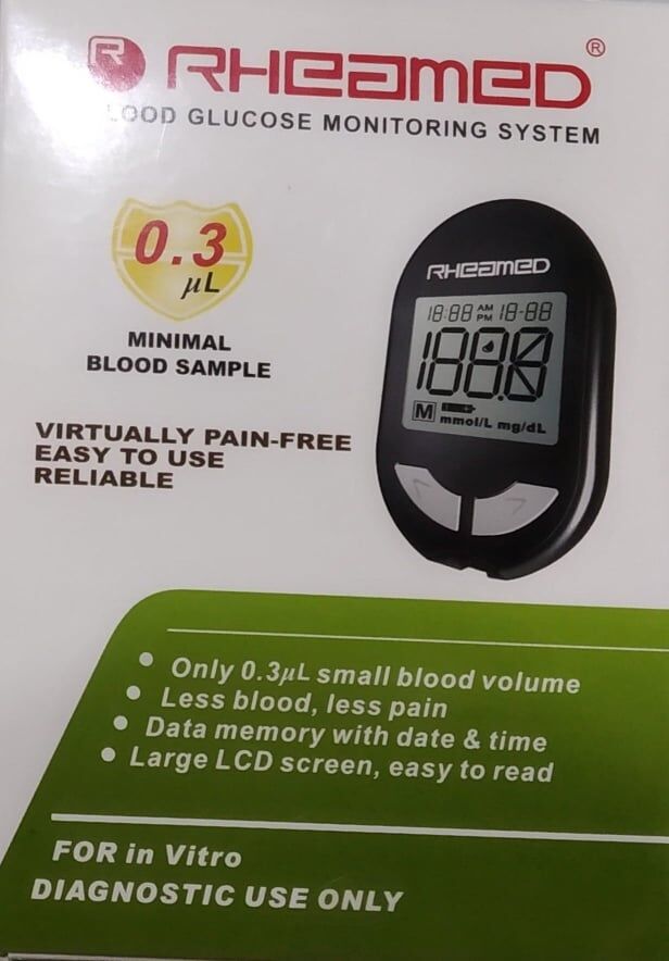 RHEAMED Blood Sugar Monitor – Glucometer RHEAMED Blood Sugar Monitor – Glucometer