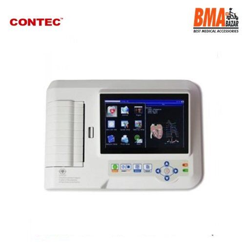 CONTEC Touch 6-Channel Elecreocardiograph 12-Lead ECG/EKG Machine + PC Software, ECG 600G
