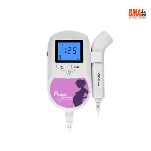 Contec Pocket Fetal Doppler Sonoline A with 2 MHz Probe